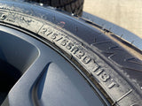 20" Dodge Ram 1500 OEM Laramie Black 2680 wheels rims 2025 2026 FALKEN A/T3 NEW Texas Truck Tire