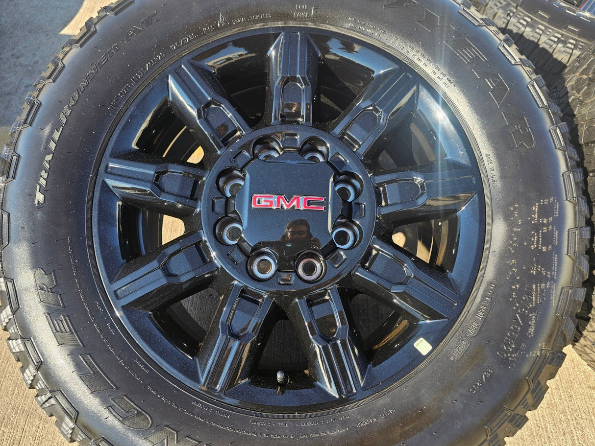 20" GMC Sierra DENALI 2500 3500 OEM 14137 5963 wheels rims Silverado 2026 NEW Texas Truck Tire