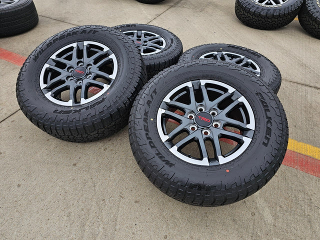18" Toyota Tacoma TRD OEM 10641 wheels rims 2024 2025 2026 FALKEN NEW 33" Texas Truck Tire