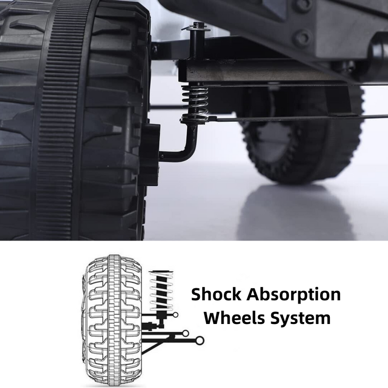 Electric 4-Wheel Kids Ride-On Car with Remote Control - 12V Battery Powered