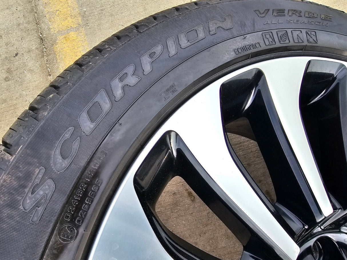 22" Lincoln Navigator OEM rims wheels 10499 95383 Black Label 2023 2024 2025 Texas Truck Tire