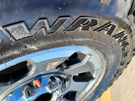 18" Ford F-250 F-350 OEM TREMOR rims wheels 10482 tires 35" DURATRAC R/T Texas Truck Tire