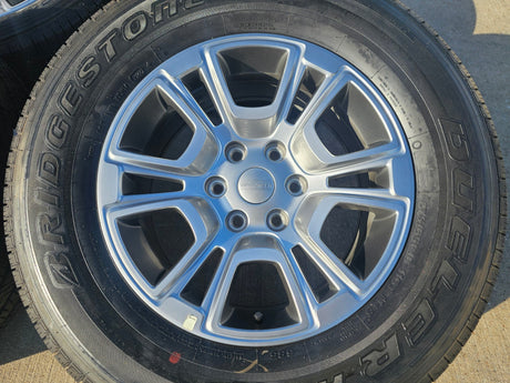 18" Jeep Grand Wagoneer OEM 95374 9295 wheels rims Ram 1500 2024 2025 2026 NEW Texas Truck Tire