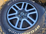 17" INEOS Grenadier OEM black wheels rims 8775 tires 2023 2024 2025 2026 NEW BFG Texas Truck Tire