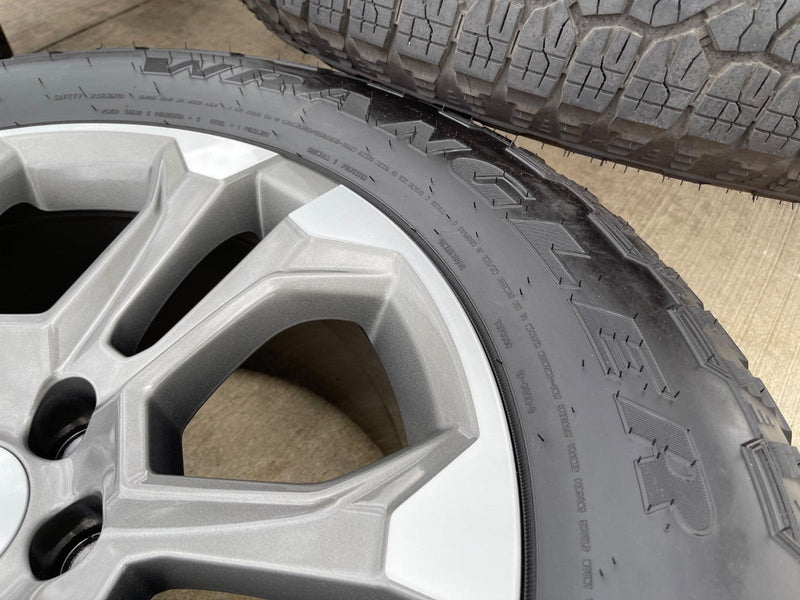 20" Chevy Tahoe Silverado OEM 14090 95417 wheels rims tires GOODYEAR A/T Texas Truck Tire