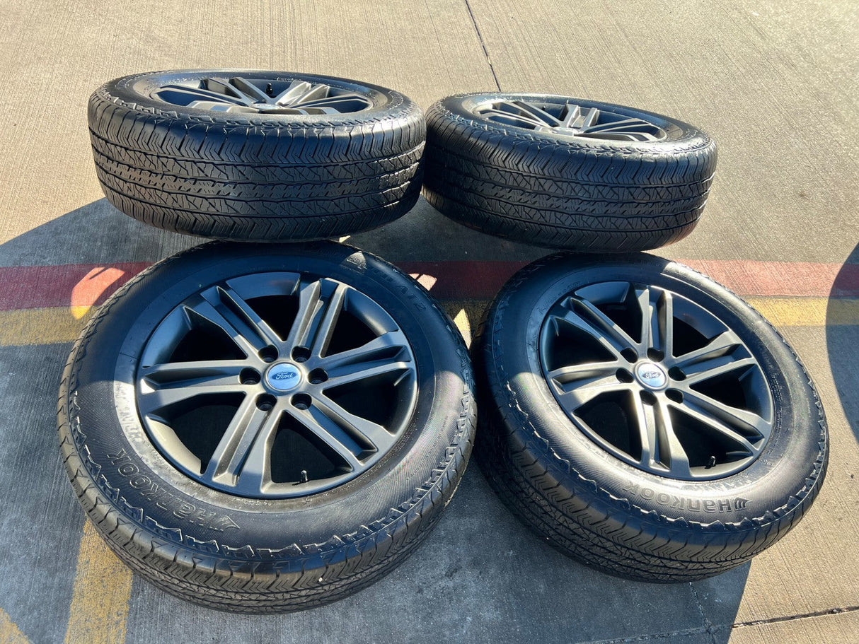 20" Ford F-150 FX-4 PLATINUM OEM rims wheels 10344 Expedition HANKOOK A/T2 Texas Truck Tire