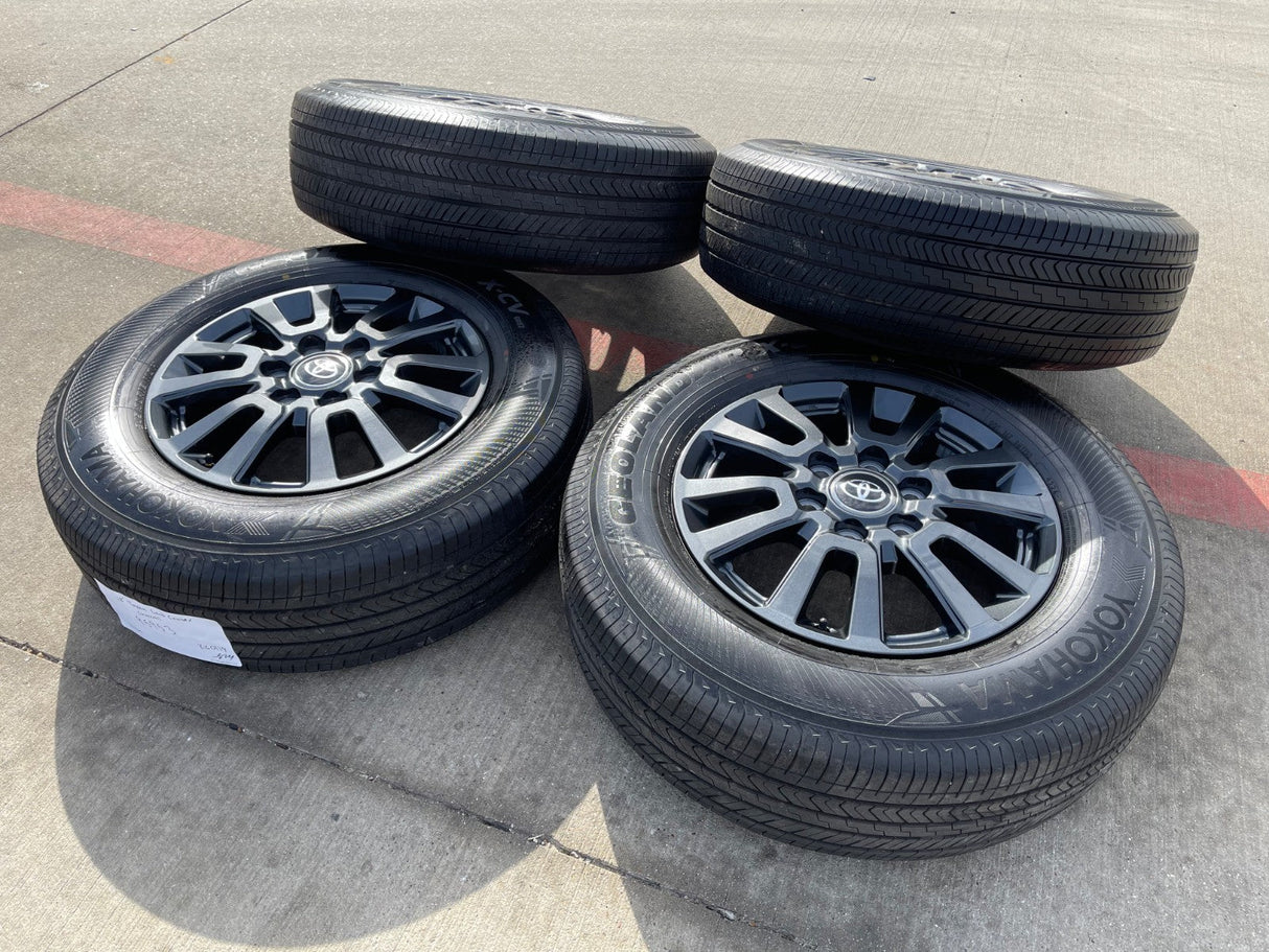 18" Land Cruiser Tundra Sequoia 4Runner GX550 OEM 95953 wheels rims tires NEW Texas Truck Tire