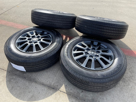 18" Land Cruiser Tundra Sequoia 4Runner GX550 OEM 95953 wheels rims tires NEW Texas Truck Tire