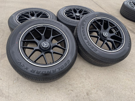 20" Mercedes G Wagon G63 AMG OEM Replica wheels rims tires Texas Truck Tire