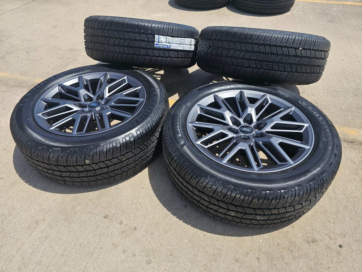 22" Ford F-150 LIMITED Plus OEM 94221 rims wheels Expedition 2024 2025 2026 NEW Texas Truck Tire
