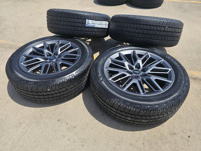 22" Ford F-150 LIMITED Plus OEM 94221 rims wheels Expedition 2024 2025 2026 NEW Texas Truck Tire