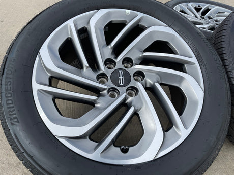 22" Lincoln Navigator OEM 94225 rims wheels BLACK LABEL BRIDGESTONE NEW Texas Truck Tire
