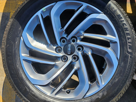 22" Lincoln Navigator OEM 94225 rims wheels BLACK LABEL 2025 2026 MICHELIN NEW Texas Truck Tire