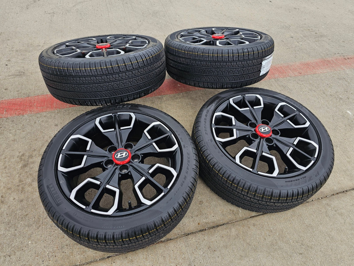18" Hyundai Elantra Sonata Accent OEM Santa Cruz wheels rims 95231 180411 NEW Texas Truck Tire