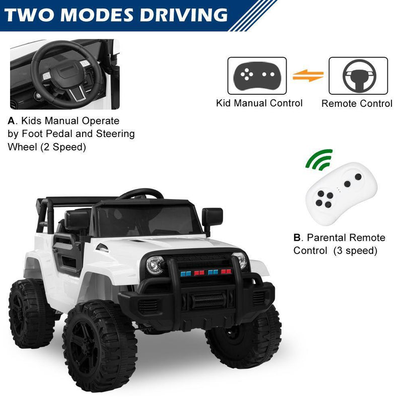 12V Electric Ride On Car for Kids with MP3 and Remote Control