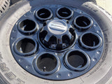 20" Ford F-250 F-350 OEM black TREMOR 10299 10484 wheels rims 2023 2024 2025 NEW Texas Truck Tire