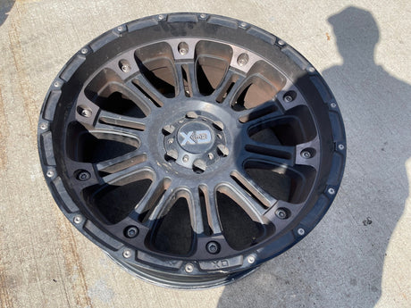 (1) 22x10 22" XD 829 Ford F-150 Expedition rim wheel -18 6x135 Texas Truck Tire