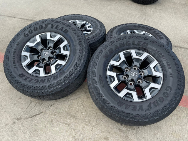 16" Toyota Tacoma TRD wheels rims 75189 OEM 4Runner FJ GOODYEAR Texas Truck Tire