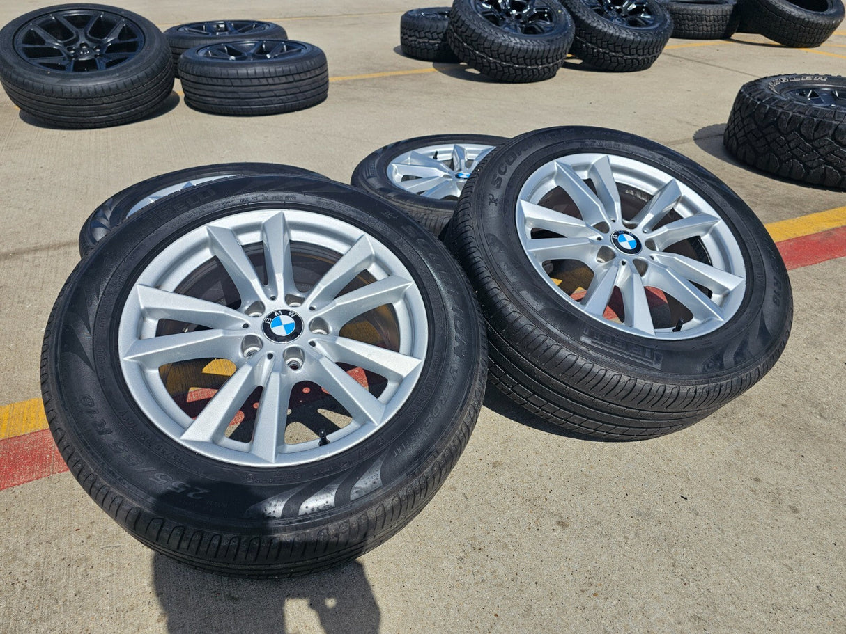 18" BMW OEM X5 Style 446 86042 wheels rims tires 2012 2013 2015 2016 2017 2018 Texas Truck Tire