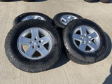 17" Jeep Gladiator OEM wheels rims 9074 Wrangler Kenda Klever A/T Texas Truck Tire