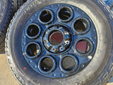 20" Ford F-250 F-350 OEM black Lariat 10299 10484 wheels rims 2024 2025 2026 Texas Truck Tire