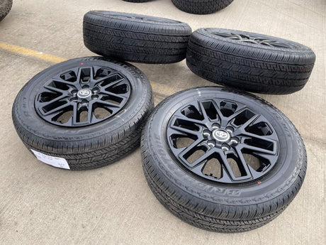 20" Toyota Tundra TRD OEM wheels rims TSS 75276 95295 Sequoia 2024 2025 2026 NEW Texas Truck Tire