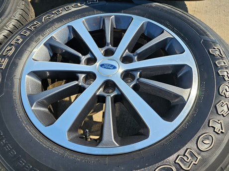 18" Ford F-150 Expedition 10142 OEM rims wheels tires 2018 2019 2020 2022 2023 Texas Truck Tire