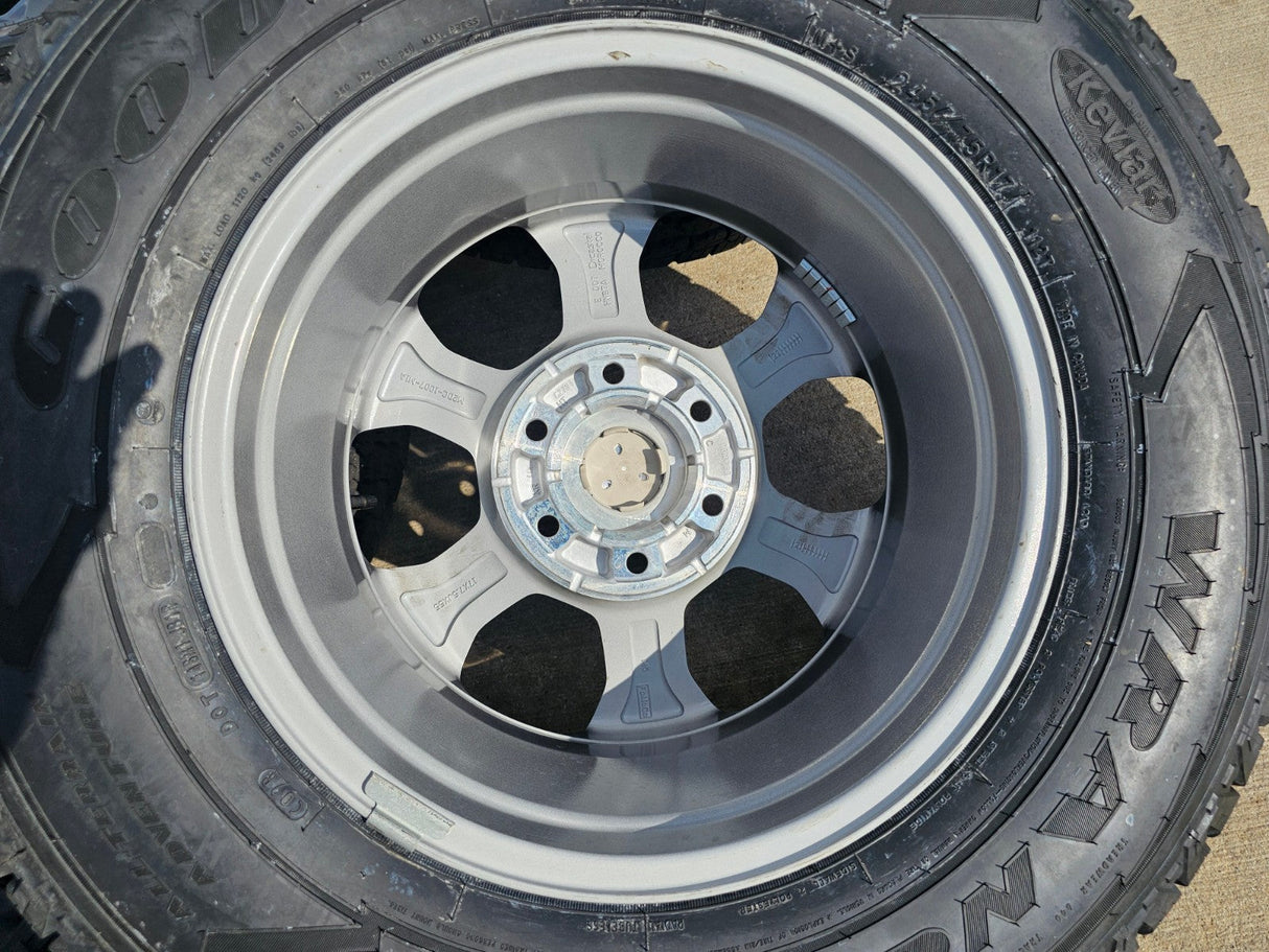 17" Ford Bronco Big Bend wheels rims 10384 OEM Ranger 2024 2025 2026 GOODYEAR Texas Truck Tire