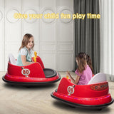 6V Electric Ride-On Bumper Car with Remote Control for Kids and Toddlers