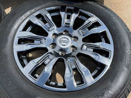 20" Nissan Titan XD OEM 62728 wheels rims tires CHROME DISCOUNTED Texas Truck Tire