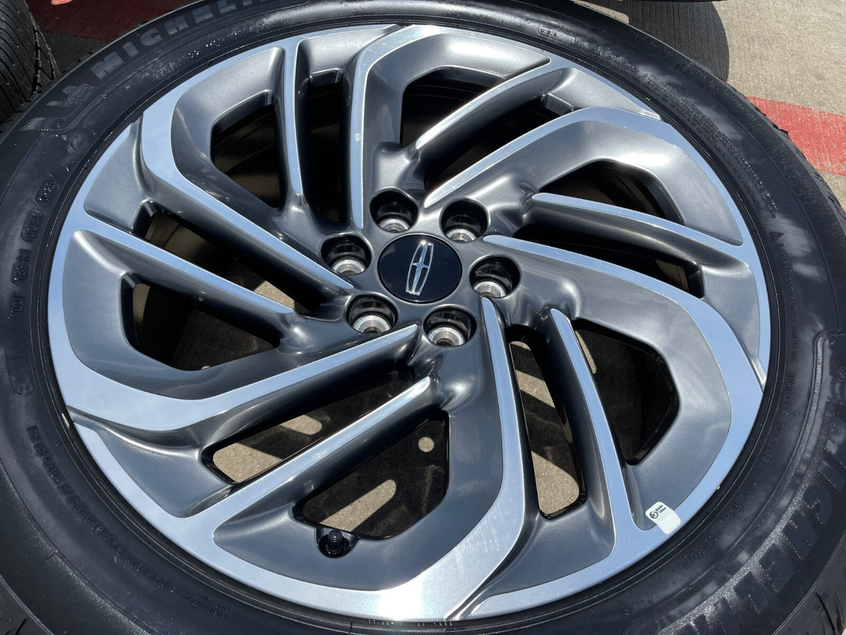 22" Lincoln Navigator OEM 94225 rims wheels BLACK LABEL 2025 2026 MICHELIN NEW Texas Truck Tire