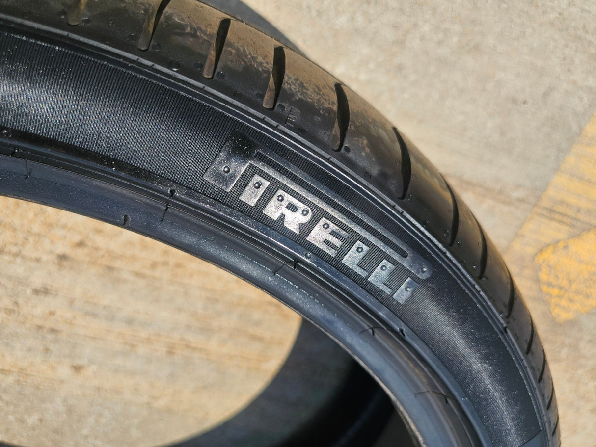 (1) 265/35/21 Pirelli P Zero tire Elect LM1 NEW take off! Texas Truck Tire