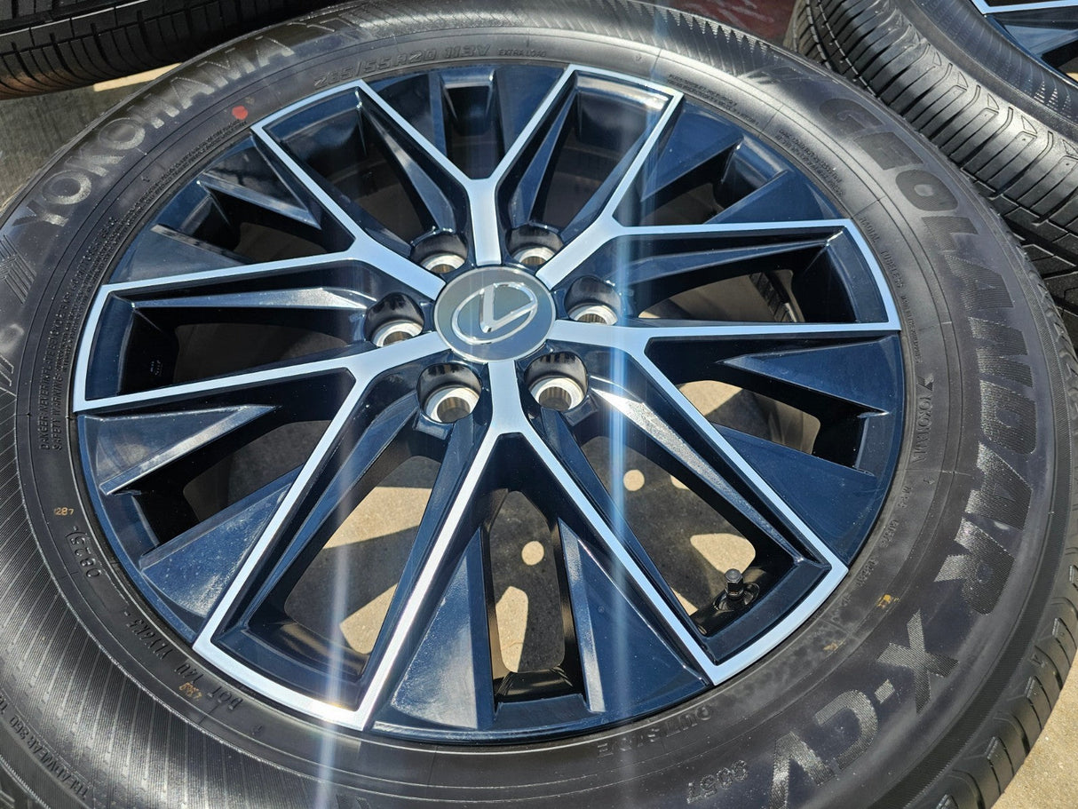 20" Toyota Land Cruiser Tundra OEM wheels rims 10545 Lexus GX550 LX600 2025 NEW Texas Truck Tire