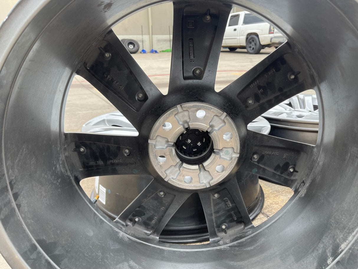 24" Cadillac Escalade V Platinum OEM wheels rims 2022 2023 2024 2025 2026 Texas Truck Tire