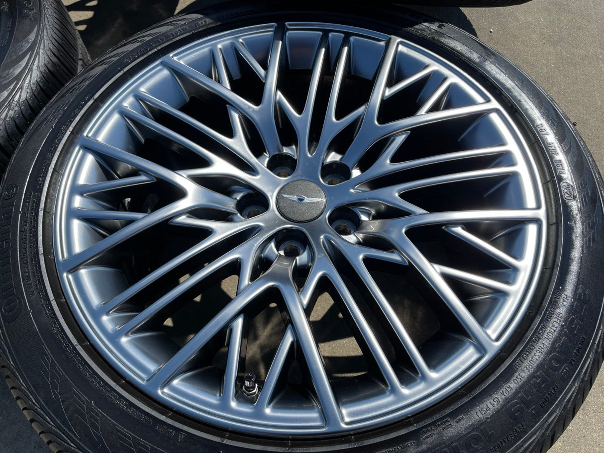 19" Hyundai Genesis G70 G80 G90 OEM 71020 71021 wheels rims tires Texas Truck Tire