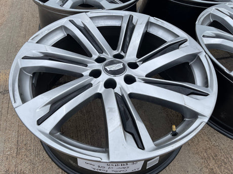 24" Cadillac Escalade V Platinum OEM wheels rims 2022 2023 2024 2025 2026 Texas Truck Tire
