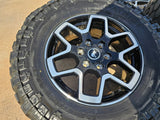 18" Ford Ranger Bronco wheels rims 95213 tires 2022 2023 2024 2025 33" Texas Truck Tire