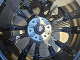 22" Jeep Grand Wagoneer OEM 9298 Obsidian rims wheels RAM 1500 MICHELIN Texas Truck Tire