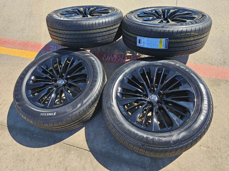 20" Lexus TX350 OEM wheels rims 74370 LC500 LS500 LS500H 2023 2024 2025 2026 NEW Texas Truck Tire