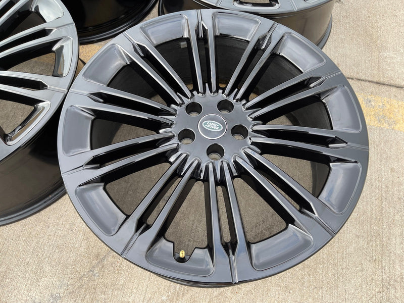 23" Land Rover Range AUTOBIOGRAPHY OEM 72377 wheels rims 2024 2025 2026 Texas Truck Tire