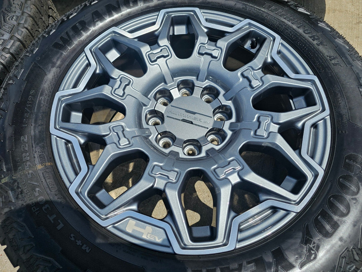 22" Hummer EV HEV 2500 OEM 8x165 14094 wheels rims 2022 2023 2024 2025 2026 NEW Texas Truck Tire