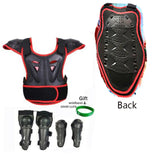 Kids Motocross Body Armor Back Protector Ride-On Horse Toy for Ages 4-15 Years