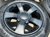 20" Chevy Silverado Tahoe OEM Replica wheels rims black 5651 Texas Truck Tire