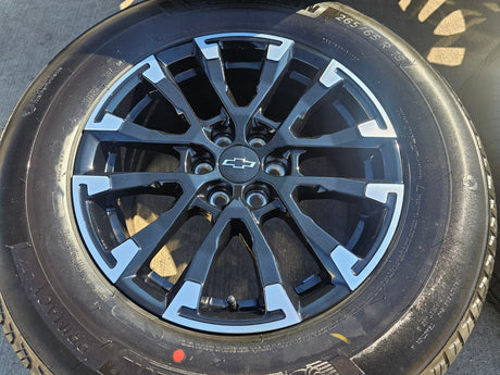 18" Chevy Traverse Blazer Z71 GMC Acadia OEM 14154 wheels rims 2025 2026 NEW Texas Truck Tire
