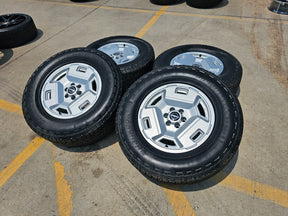 17" Nissan Frontier OEM Retro Hardbody Edition 62783 wheels rims 2024 2025 NEW Texas Truck Tire