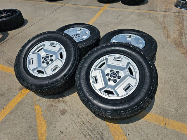 17" Nissan Frontier OEM Retro Hardbody Edition 62783 wheels rims 2024 2025 NEW Texas Truck Tire