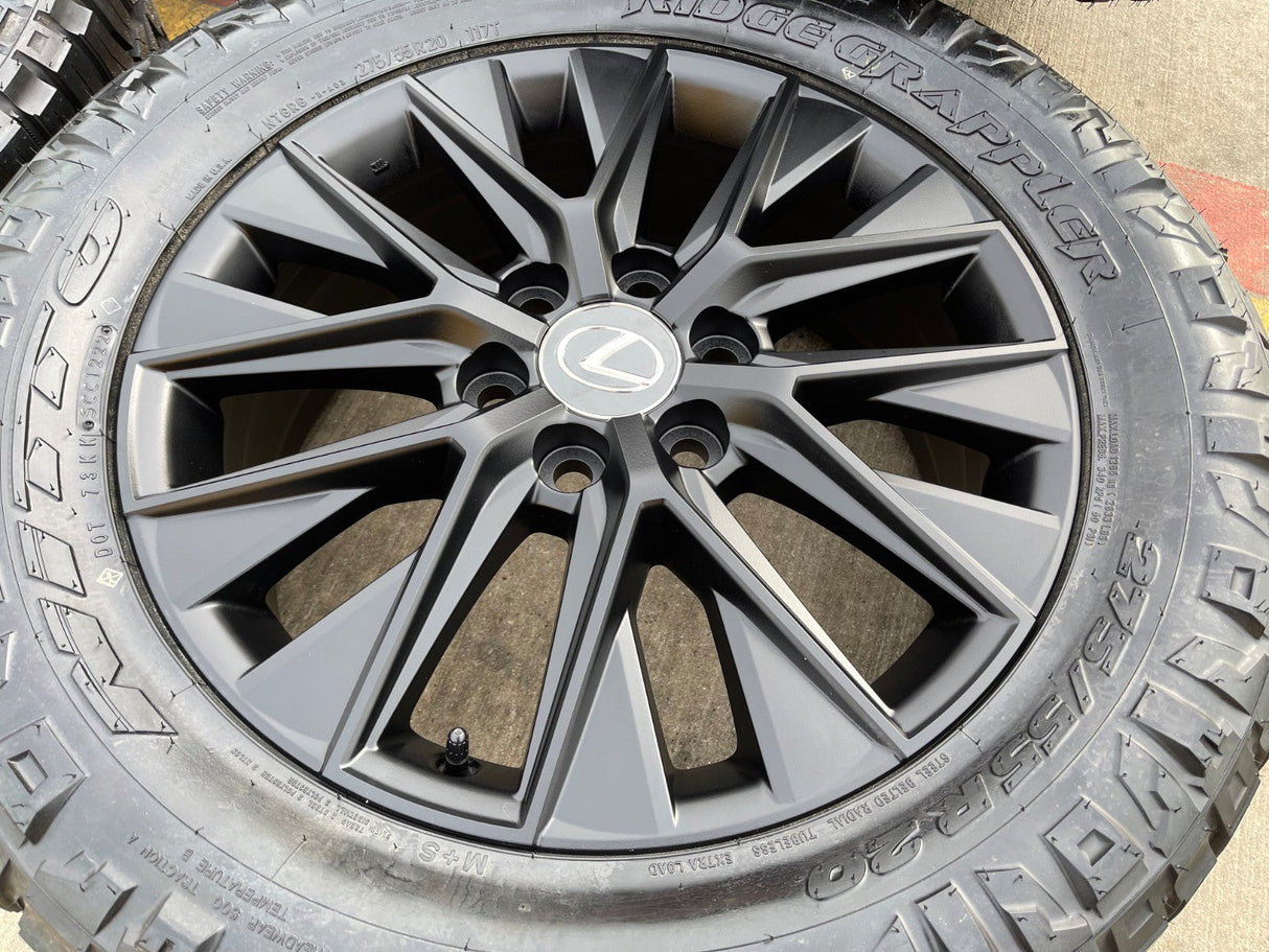 20" Lexus GX550 OEM wheels rims Toyota Land Cruiser Tundra 10545 LX600 2026 NEW Texas Truck Tire