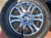 18" Land Rover OEM 72202 CHROME wheels rims Velar Evoque LR2 Discovery Sport Texas Truck Tire