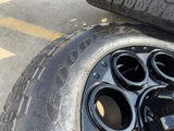 20" Ford F-250 F-350 OEM black Lariat wheels rims 10299 10484 tires DISCOUNTED Texas Truck Tire