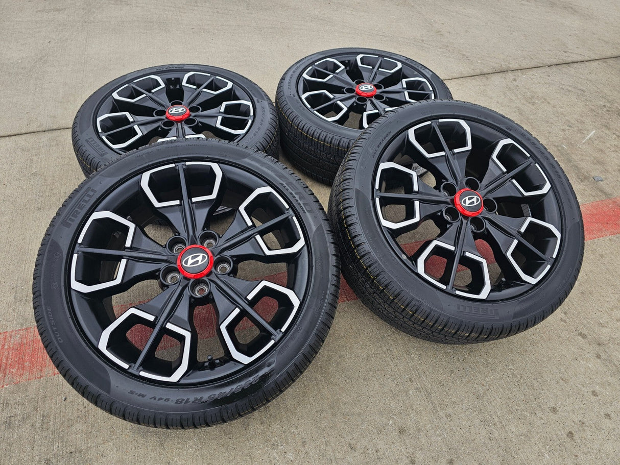 18" Hyundai Elantra Sonata Accent OEM Santa Cruz wheels rims 95231 180411 NEW Texas Truck Tire